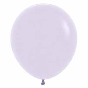 222634.jpg Sempertex Pastel Matte Lilac Latex Balloon 45cm Bag(25)