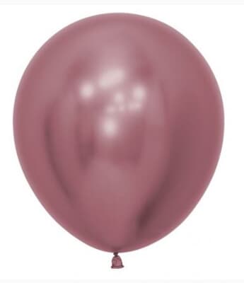222643.jpg Sempertex Reflex Pink Latex Balloon 45cm Bag 25