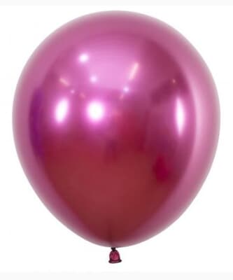 Sempertex Reflex Fuchsia Latex Balloon 45cm Bag(25)