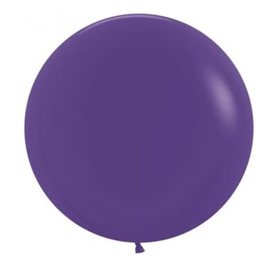 Sempertex Fashion Purple Violet Latex Balloon 60cm Pack(3)