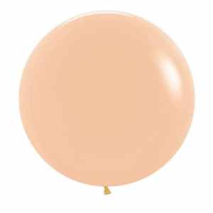 Sempertex Fashion Peach Blush Latex Balloon 60cm Pack(3)