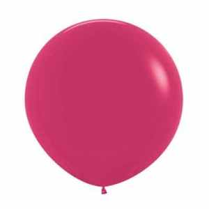 Sempertex Fashion Raspberry Latex Balloon 60cm Pack(3)