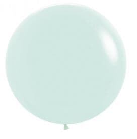 222683.jpg Sempertex Pastel Matte Green Latex Balloon 60cm Bag(3)