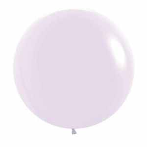 Sempertex Pastel Matte Lilac Latex Balloon 60cm Bag(3)