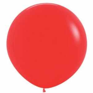 Sempertex Fashion Red Latex Balloon 90cm EA(3)