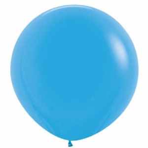Sempertex Fashion Blue Latex Balloon 90cm EA(3)