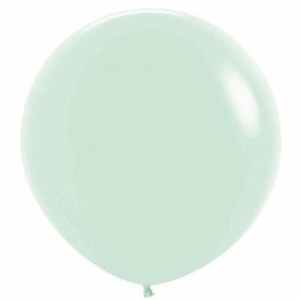 222752.jpg Sempertex Pastel Matte Green Latex Balloon 90cm Pack(3)