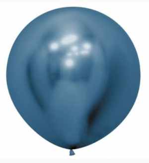 Sempertex Reflex Blue Latex Balloon 60cm Pack of 3 Pack(3)