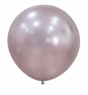 Sempertex Silk Pink Blossom Latex Balloon 60cm Pack of 3 Pack(3)