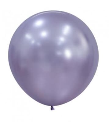 Sempertex Silk Lt. Amethyst Latex Balloon 60cm Pack of 3 Pack(3)