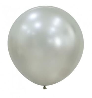 Sempertex Silk Cream Pearl Latex Balloon 60cm Pack of 3 Pack(3)