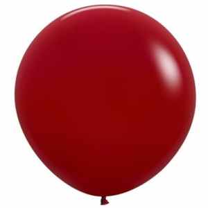 222825.jpg Sempertex Fashion Imperial Red Latex Balloon 60cm Pack(3)