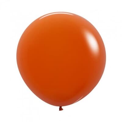 222826.jpg Sempertex Fashion Sunset Orange Latex Balloon 60cm Pack(3)