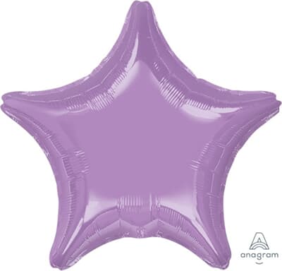 Anagram Star Pearl Lavender 45cm Each