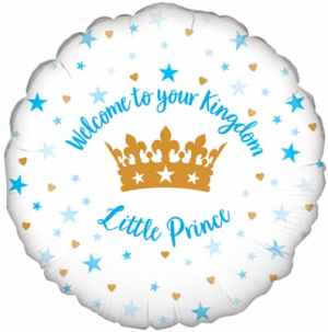 228144.jpg Oaktree Welcome Little Prince Holographic 45cm Foil Each