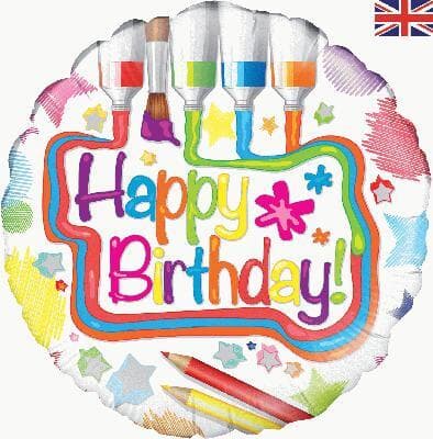 Oaktree Art Birthday 45cm Foil Each