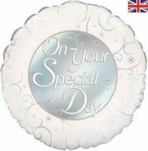 Oaktree On Your Special Day 45cm Foil. Each
