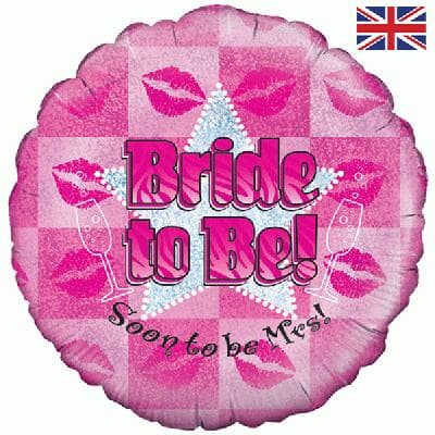 228694.jpg Oaktree Bride To Be 45cm Foil Each
