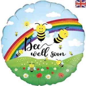 Oaktree Be Well Soon Holographic 45cm Foil Each