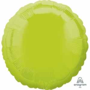 23007.jpg Anagram Circle Metallic Kiwi 45cm EA