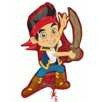 Jake & The Neverland Pirates Pose  Helium Shapes 55 x 78cm Each