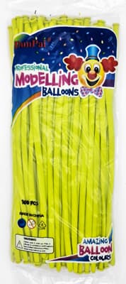 260 Modelling Balloon Lime Bag(100)
