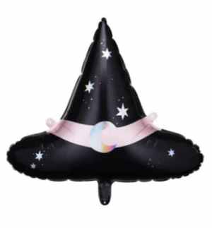 Party Deco Foil Balloon Witch Hat 60x48cm EA