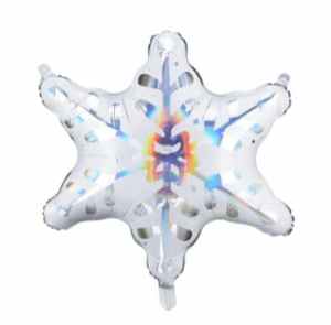Party Deco Foil Balloon Snowflake 64x66cm EA