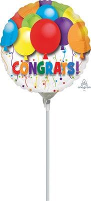 Bold Congratulations Balloons10cm Each