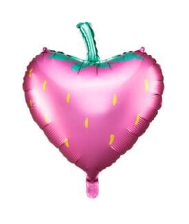 2695.jpg Party Deco Foil Balloon Pink Strawberry 42x45cm EA