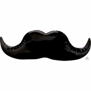 27696.jpg Black Moustache 88cm x 30cm Each