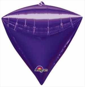 Diamondz Purple Solid Colour 40cm x 43cm Each