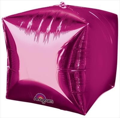 Cubez Bright Pink Solid Colour 38cm x 38cm Each