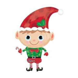 29397.jpg Christmas Elf Supershape Foil 66cm x 91cm Each