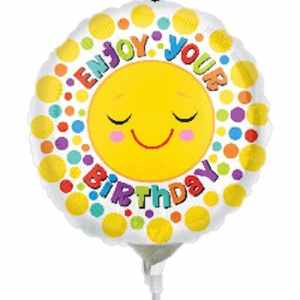 Enjoy Your Birthday 23cm Each