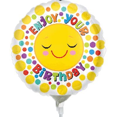 Enjoy Your Birthday 23cm Each
