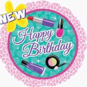 Sparkle Spa Happy Birthday 45cm Each