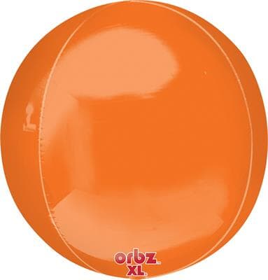Orbz Dazzling Orange Solid Colour 38cm x 40cm Each