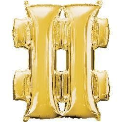 Symbol # Gold 68cm x 83cm Each