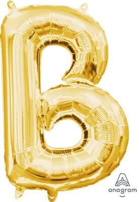 Letter B Gold 16in 40.5cm EA