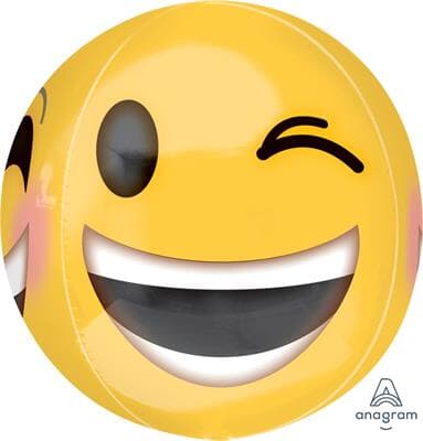 ORBZ Winking Emoji 38cm Each