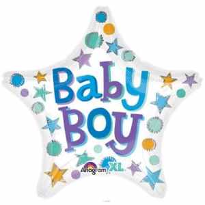 Anagram Baby Boy Star 43cm Each