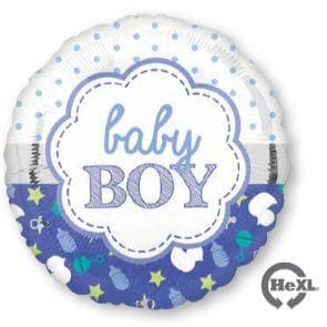 Baby Boy Scallop HEXL 43cm Each
