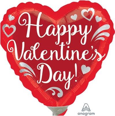 34364.jpg Fancy Swirls Happy Valentines Day 10cm. Inflation Available. Pack