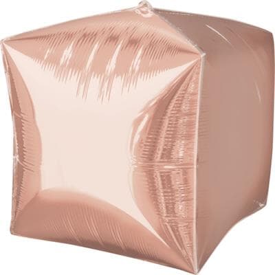 Cubez Rose Gold Dazzling Solid Colour 43cm x 45cm Each