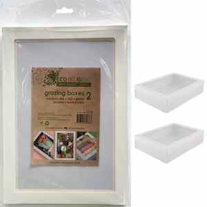 Grazing Box White Medium Size 225 x 225 x 60mm P2 EA