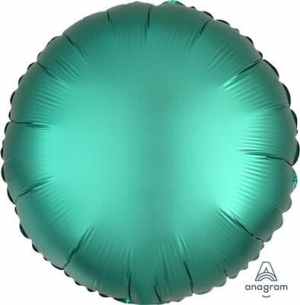 Anagram Circle Satin Luxe Jade 45cm Each