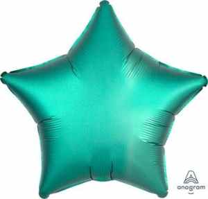 Anagram Star Satin Luxe Jade 45cm Each