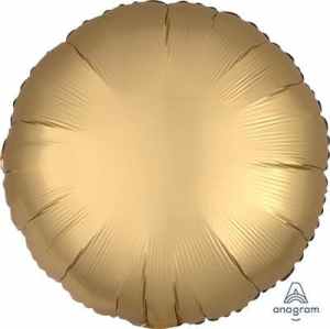 Anagram CIrcle Satin Luxe Gold Sateen 45cm Each