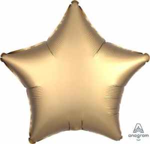 Anagram Star Satin Luxe Gold Sateen 45cm Each